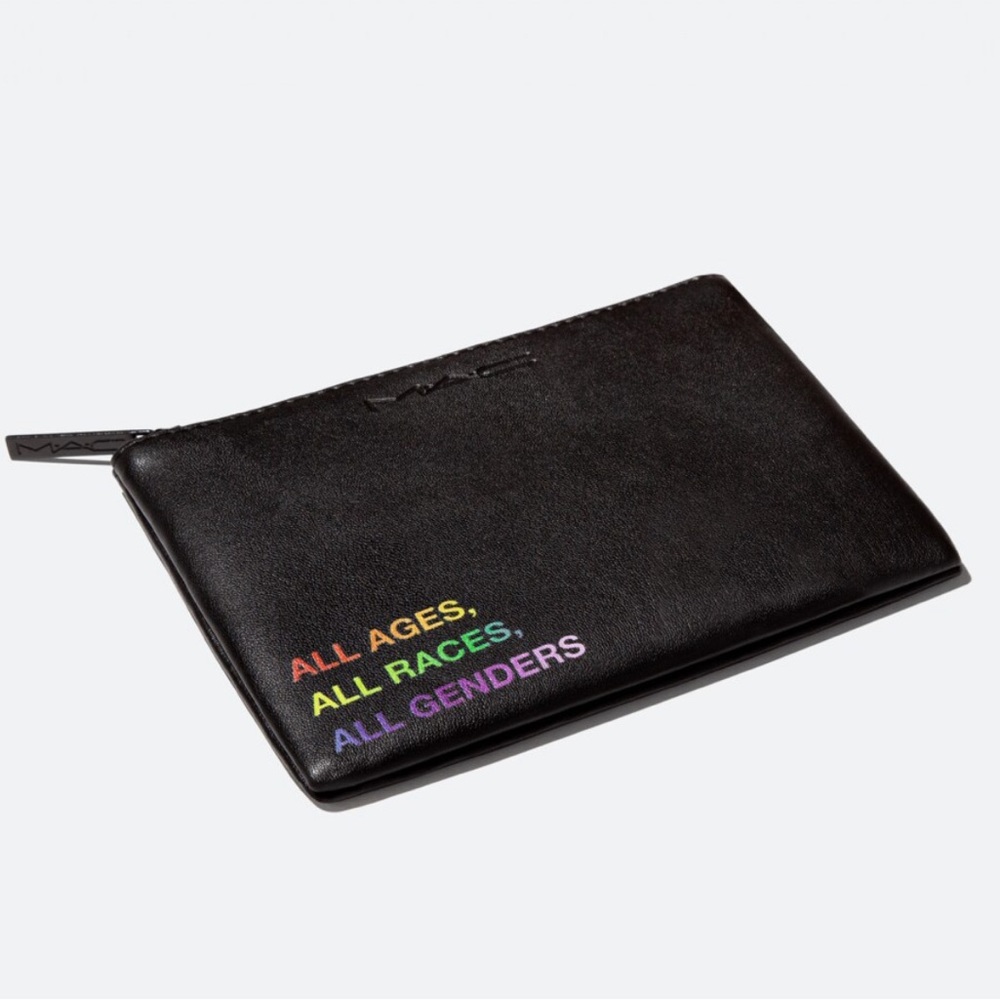 MAC Cosmetics Pride All Ages Races Genders Makeup Bag Rainbow Liner Color